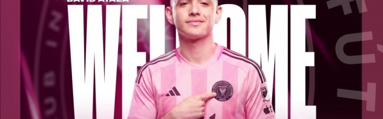 迈阿密国际官方：从波特兰伐木工签下23岁阿根廷中场戴维·阿亚拉